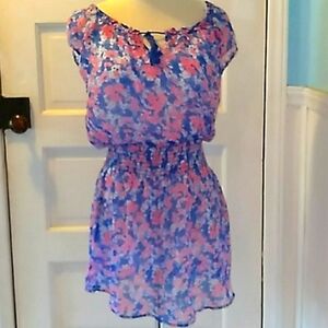 Hollister layered summer sun dress large